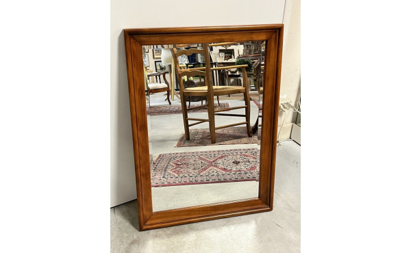 Miroir rectangulaire, biseauté, encadrem