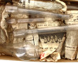 Lot de 14 tubes en verre de lampes à pét