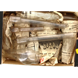 Lot de 14 tubes en verre de lampes à pét