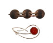 Lot de 2 broches en argent, l'une 925ème
