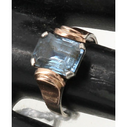 Bague ancienne, époque Art Déco, en arge
