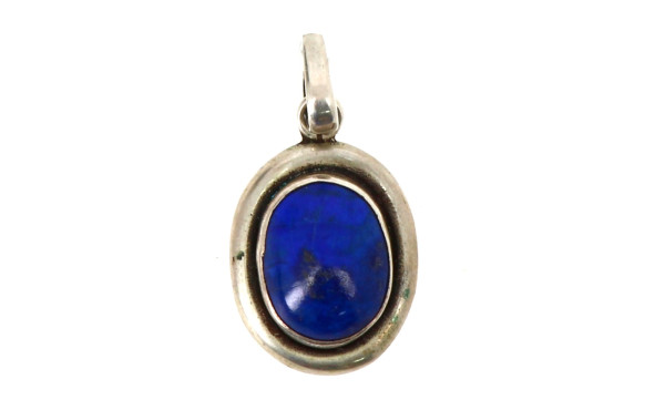 Pendentif en argent 925ème serti d'un ca