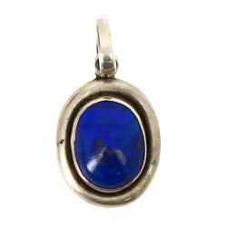 Pendentif en argent 925ème serti d'un ca