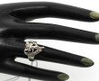 Bague en argent 925ème à décor d'une fée