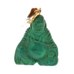 Pendentif en forme de Bouddha en malachi