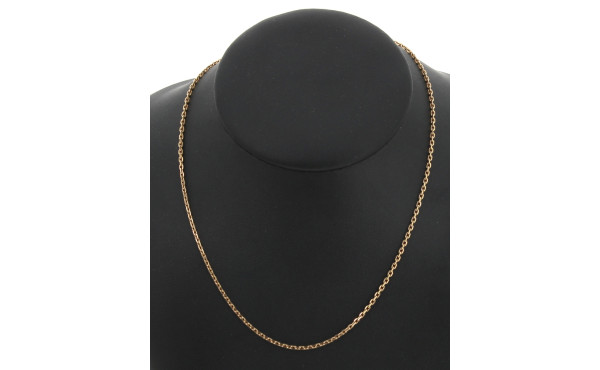 Chaîne en or jaune 18 carats, poinçon tê