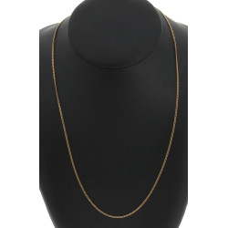 Chaîne en or jaune 18 carats, poinçon tê