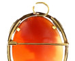 Broche-pendentif en or jaune 18 carats, 