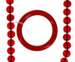 Parure comprenant un collier en perles d
