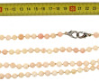 Sautoir en perles de corail de couleur c