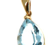 Pendentif en or jaune 18 cts (750è) sert