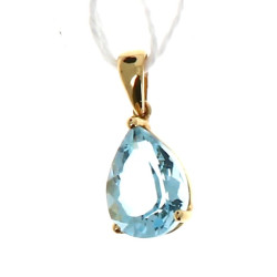 Pendentif en or jaune 18 cts (750è) sert