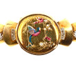 Broche ancienne en or 18 carats, agrémen