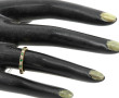 Demi-alliance en or jaune 18 cts (750ème
