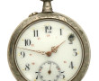 Lot de 2 montres de gousset l'une en arg