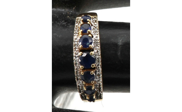 Bague jonc en or jaune 18 cts (750ème), 