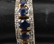 Bague jonc en or jaune 18 cts (750ème), 