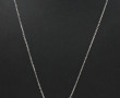 Chaîne en or gris 9 cts (L 49,5 cm) agré