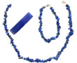 Lot de bijoux en lapis lazuli et style l