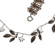Lot de 3 bijoux anciens comprenant une c