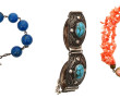 Lot de 3 bracelets : un bracelet 3 rangs