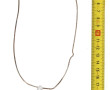 Pendentif moderne en argent 925ème, stra
