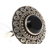 Importante bague en argent 925ème sertie