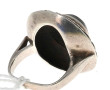 Importante bague en argent 925ème sertie