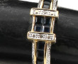 Bague deux or 18 carats, poinçon tête d'