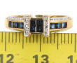 Bague deux or 18 carats, poinçon tête d'