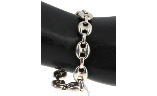 Bracelet en argent 925ème, maille marine