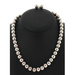 Parure en perles d'argent 925ème compren