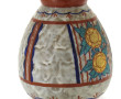 L.PAGE - Vase ovoïde en céramique à déco