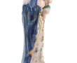 Vierge à l'Enfant, statuette en faïence 