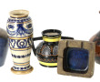 Lot de 5 céramiques : vase par Renoleau 