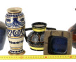 Lot de 5 céramiques : vase par Renoleau 