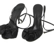 GIVENCHY - Paire de stilettos en satin n
