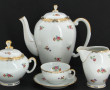 Service à café vintage en porcelaine bla