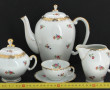 Service à café vintage en porcelaine bla
