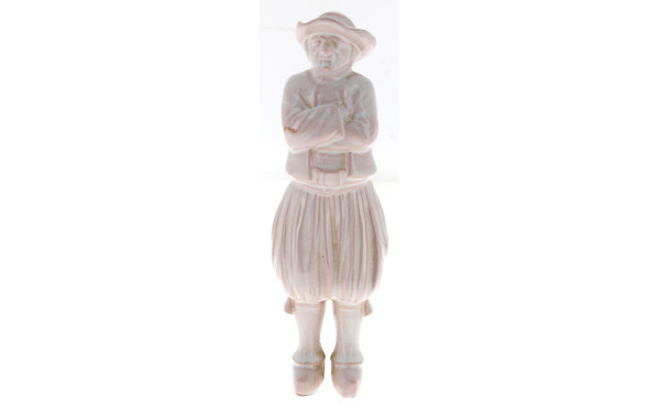 Statuette en faïence de Quimper émaillée