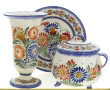 HENRIOT Quimper - Lot de 3 pièces en faï