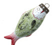 Boule de NOEL en forme de poisson en faï
