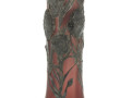 Vase circa 1900 en verre violine à décor