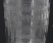 Service de verres à pied anciens en verr