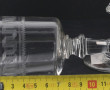 Service de verres à pied anciens en verr