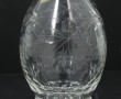 Carafe en cristal taillé à décor de pamp