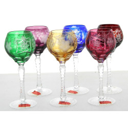 Cristal de Lorraine - 6 verres Roemers e