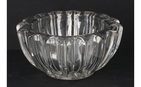 Vase coupe années 50/60 en verre dans l'