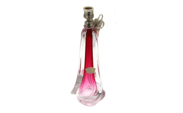 VAL SAINT LAMBERT - Pied de lampe en cri