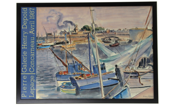 "Pierre LEPAGE (1906-1983)". Affiche d’e